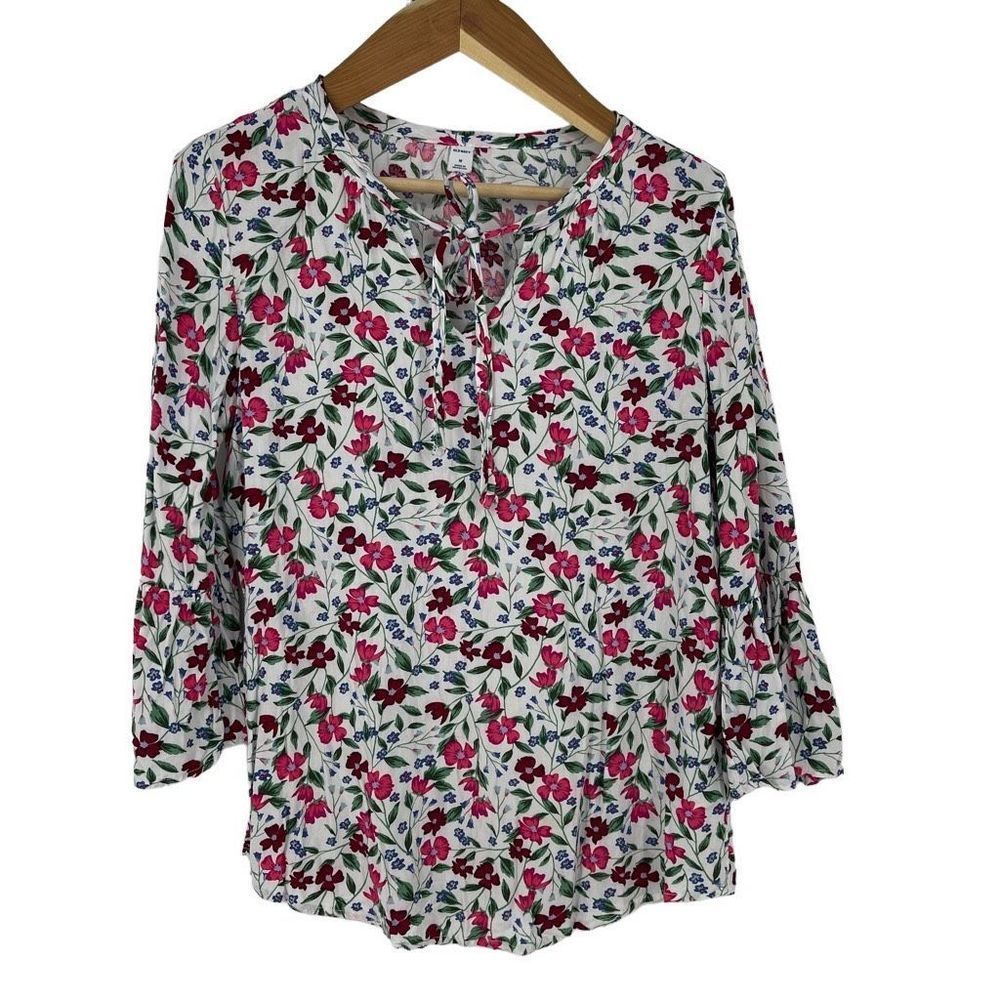 Old Navy Floral Boho Blouse – Size M